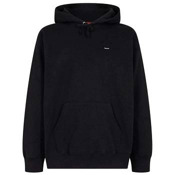 Black Supreme Small Box Logo Hoodie | Supreme 126PQ